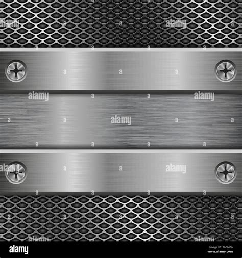 Perforated Metal Panel D Stock Vector Images Alamy