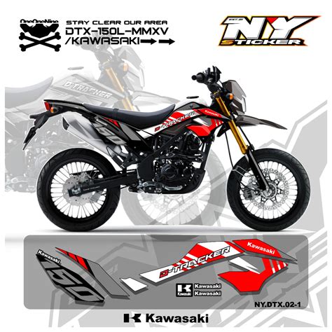 Jual Stiker Motor Dtracker Se Striping Dtracker Se Kawasaki