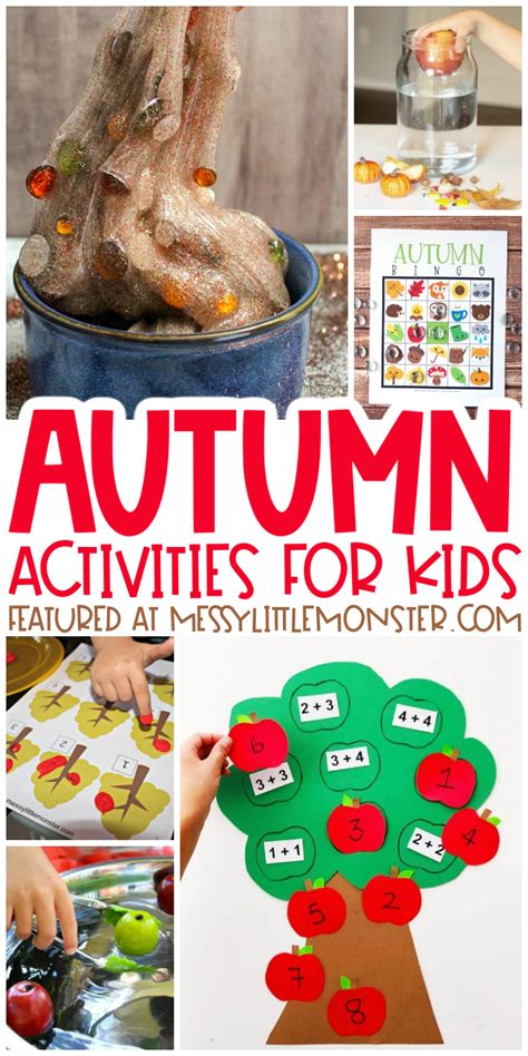 Autumn Activities for Kids - Messy Little Monster