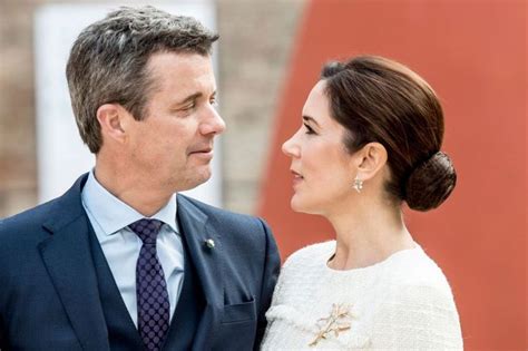 La Princesse Mary Et Le Prince Frederik De Danemark Sont Rome