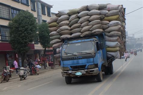 Overloaded Truck