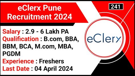 EClerx Pune Recruitment 2024 EClerx Analyst Pune Job KYC Jobs