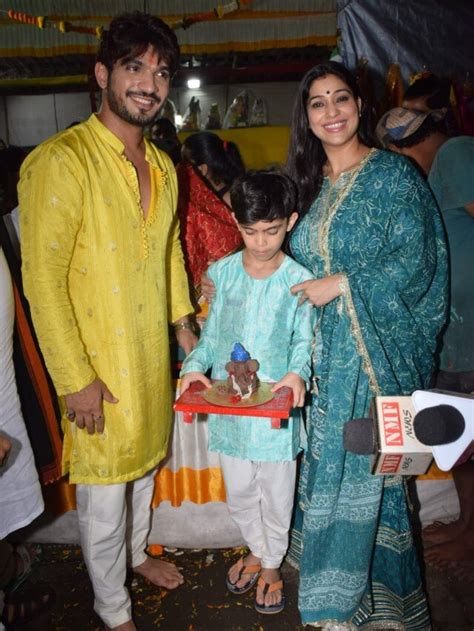 Arjun Bijlani Celebrates Ganesh Chaturthi With Family