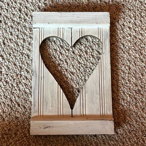 Wall Decor Wooden Heart Wall Art Poshmark