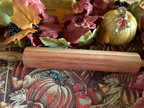 Bubinga And White Oak Hand Turned Rolling Pin Etsy Etsy Bubinga