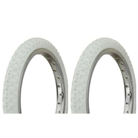 Tire Set 2 Tires Two Tires Duro 16 X 175 Whitewhite Side Wall Hf