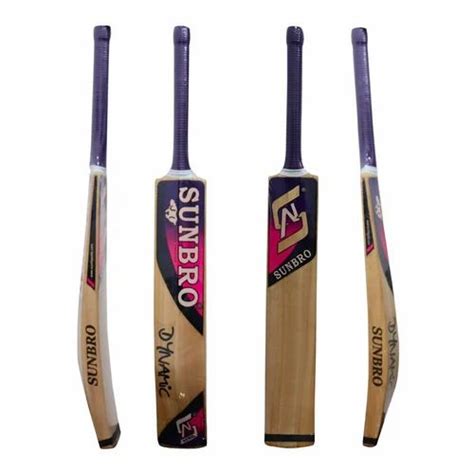 Cream Sunbro Kashmir Willow Wooden Cricket Bat At Rs 1150 In Jammu ID