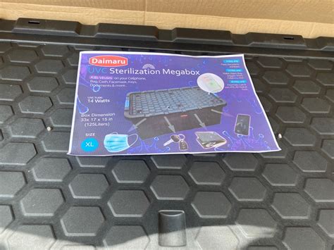 Daimaru Uv Sterilization Megabox With Timer On Carousell