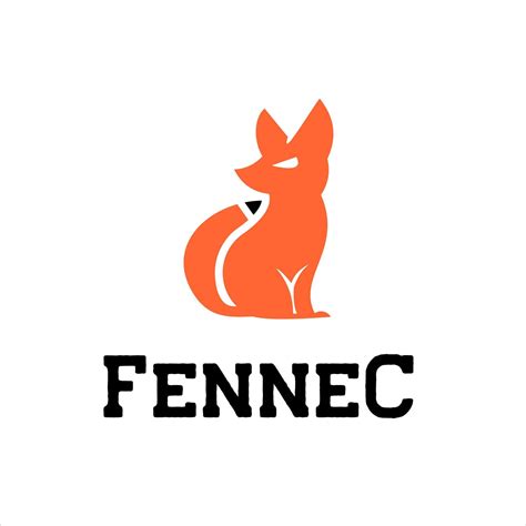 Fennec Fox Logo Large Pointed Ears 14817048 Vector Art At Vecteezy