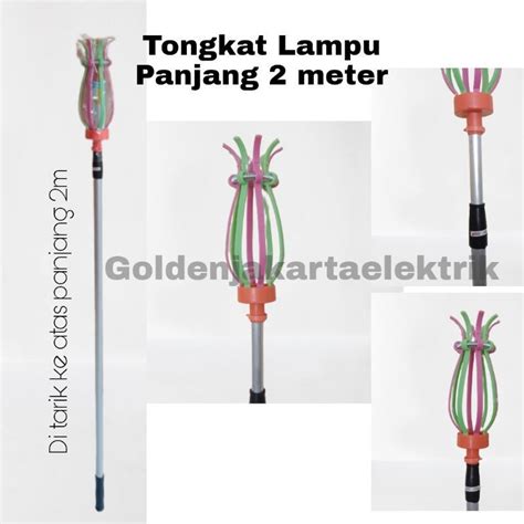 Jual Tongkat Lampu Stick Tongkat Pemasang Pengganti Lampu Stik Lampu