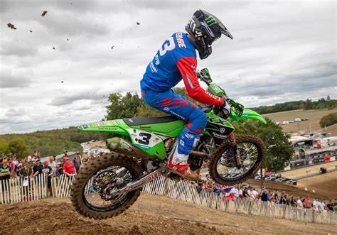 Motocross Lannée débute bien pour Romain Febvre