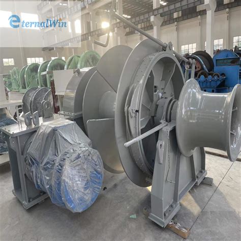 Hydraulic Electric Ship Winch Or Anchor Windlass For Marine China