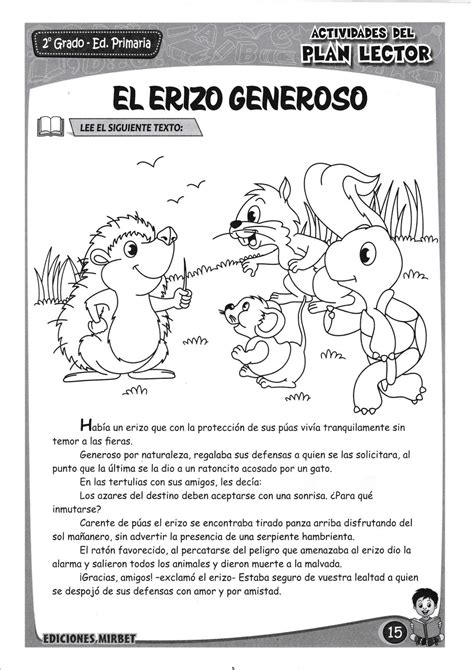 Plan Lector cuaderno de trabajo 2º grado primaria Descargar PDF