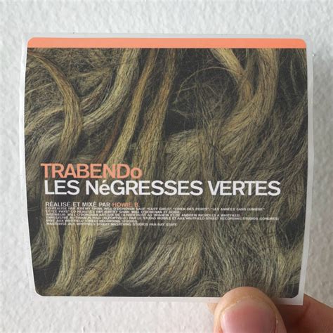 Les Negresses Vertes Trabendo Album Cover Sticker