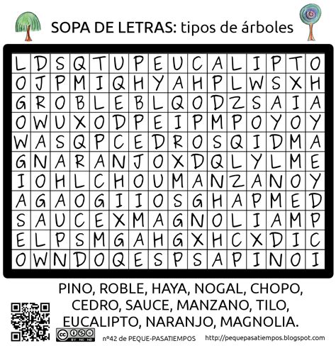 Peque pasatiempos Sopa de Letras PEQUE PASATIEMPOS nº42