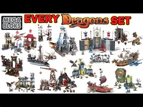 ALL MEGA BLOKS DRAGONS SETS EVER MADE YouTube