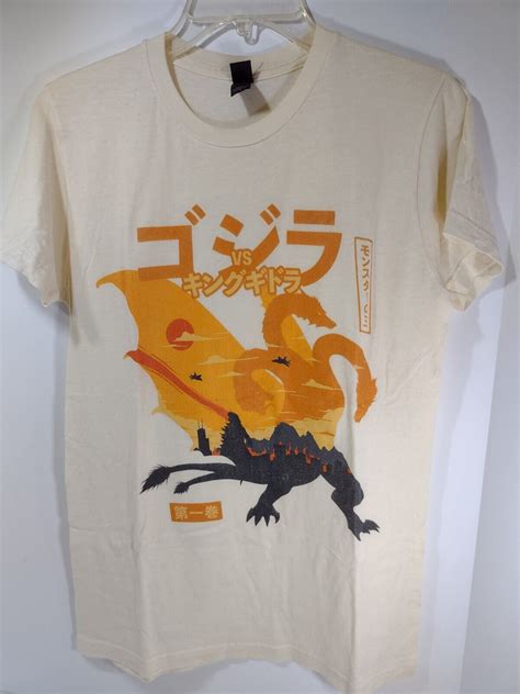 King Ghidorah Vs Godzilla Shirt Japan Kaiju Monster R Gem