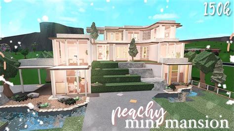 Two Story Modern Family House Bloxburg