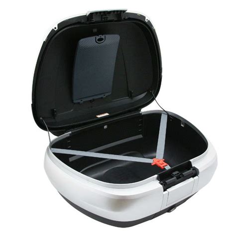 TOP CASE 50L AVEC SUPPORT ORIGINE PIAGGIO 300 500 MP3 2014 2016 BLANC