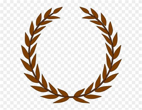 Leaf Crown Png Laurel Wreath Transparent Png 600x573 951915