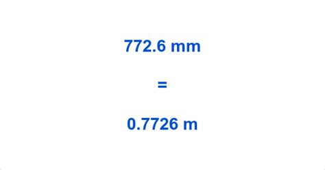 7726 Mm To M 7726 Millimeters To Meters