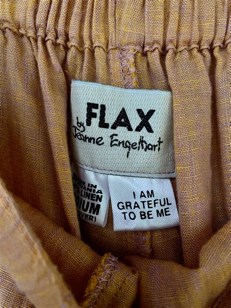 FLAX Engelhart Summer 2000 Shorts M Pink Sunrise Linen