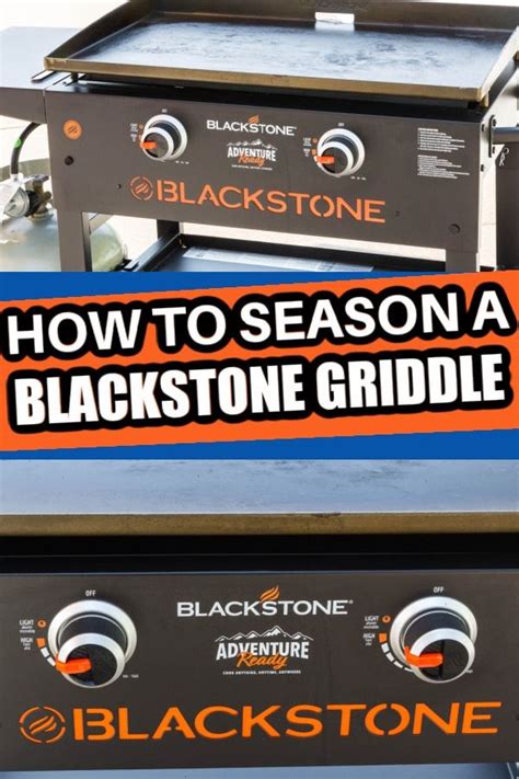 How To Season Blackstone Griddle Blackstone Griddle Griddle Cooking