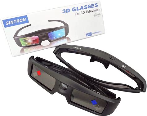 Buy 2x Sintron St07 Bt 3d Active Shutter Glasses Rechargeable For Rf 3d