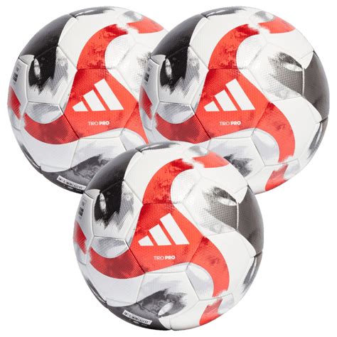 Adidas 3er Spielball Ballpaket Tiro Pro Fussball Spielball