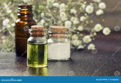 Organic Cosmetics Set Stock Photo Image Of Aroma Aromatherapy 63279418