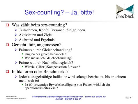 Ppt Gender Monitoring Jenseits Des Sex Counting Powerpoint Presentation Id 4632265