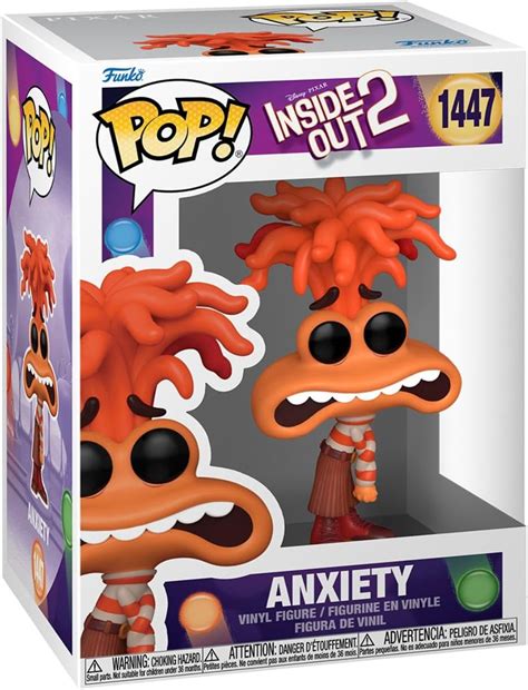 Funko Pop Movies Disney Inside Out 2 Anxiety Amazon Au Toys