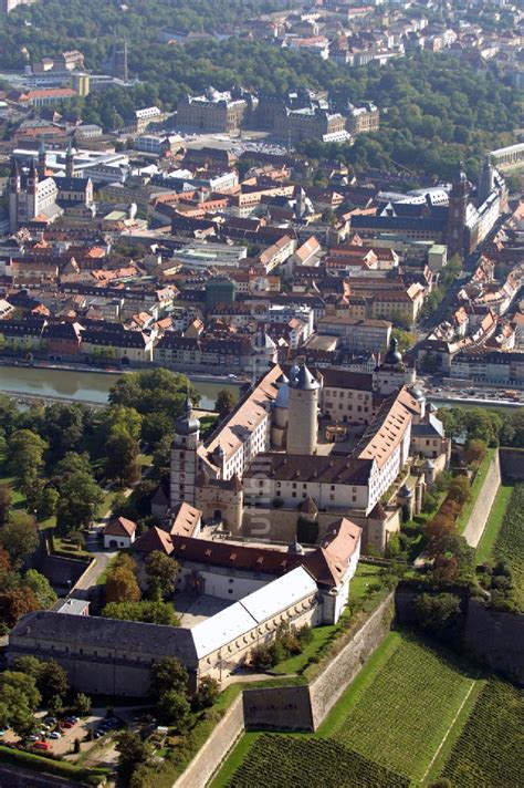 Luftbild W Rzburg Festung Marienberg Mit Museen In W Rzburg