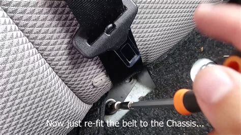 How To Fix A Stuck Seatbelt