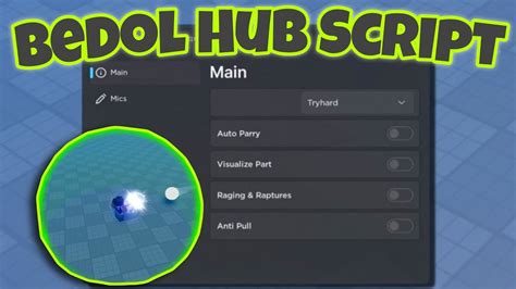 New Blade Ball Bedol Hub Script Op Anti Curve Auto Spam Roblox