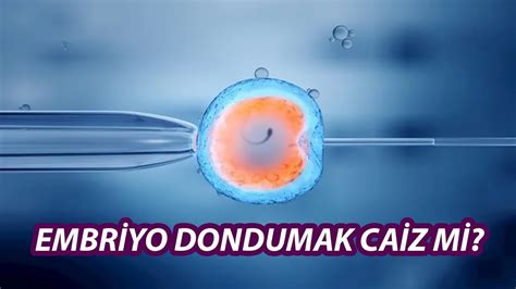 Embriyo Dondurmak Caiz Mi İbrahim Zeren YouTube