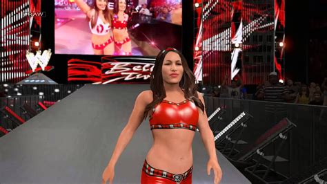 Wwe 2k15 Brie Bella Entrance Youtube