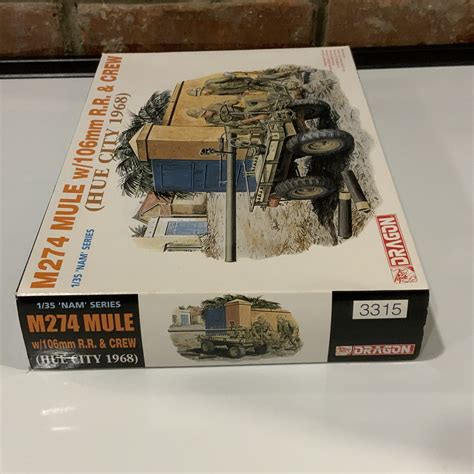 Modellbau Dragon M274 Mule Mit 106mm RR Und Crew 1 35 for sale online