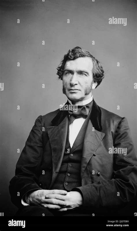 Hon Js Morrill Between 1855 And 1865 Politician And Businessman