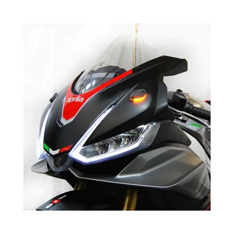 New Rage Cycles Mirror Block Off Led Turn Signals Aprilia Rsv