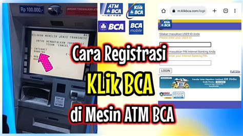 Cara Daftar Internet Banking Bca Tanpa Datang Ke Bank Cara Daftar