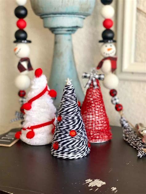 Mini Foam Cone Christmas Trees Manda Panda Projects