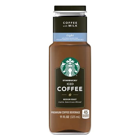 Starbucks Light Medium Roast Iced Coffee Fl Oz Walmart