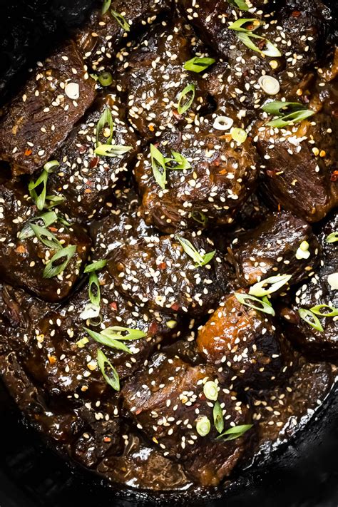 Korean Beef Short Ribs Slow Cooker Recipe No Spoon Necessary