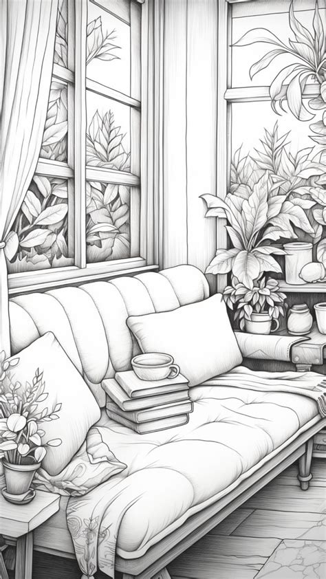 Fall Coloring Pages For Adults Free Printables Autumn Longue Cozy