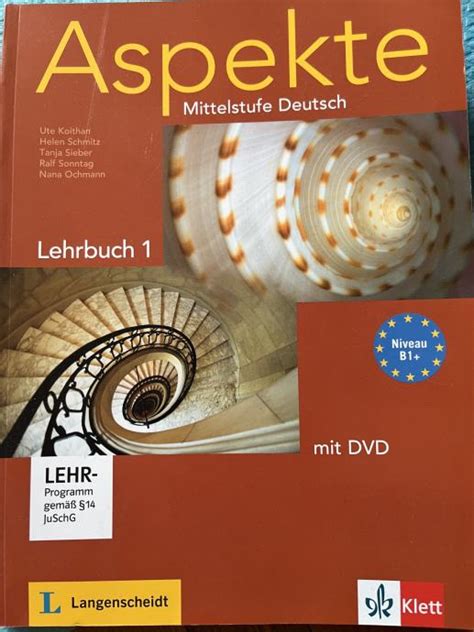 Aspekte Mittelstufe Deutsch Lehrbuch Niveau B