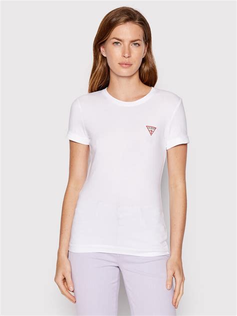 Guess T Shirt Mini Triangle W Yi J Bia Y Slim Fit Modivo Pl