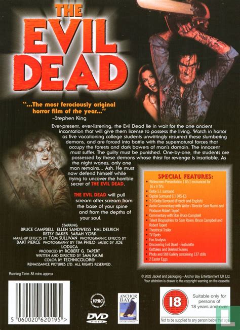 The Evil Dead Dvd 1 2001 Dvd Lastdodo