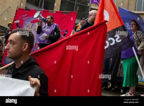 Glasgow Strike Solidarity Hi Res Stock Photography And Images Alamy