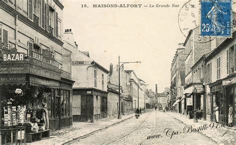 Maisons Alfort La Grande Rue Cartes Postales Anciennes